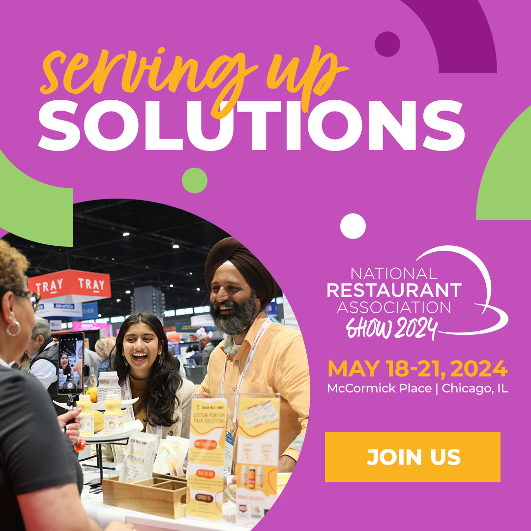 Don't miss the culinary destination for restaurant and foodservice professionals. Join us at the #2024RestaurantShow to see, smell and taste the future of foodservice. Register now: bit.ly/3Gnk6j1