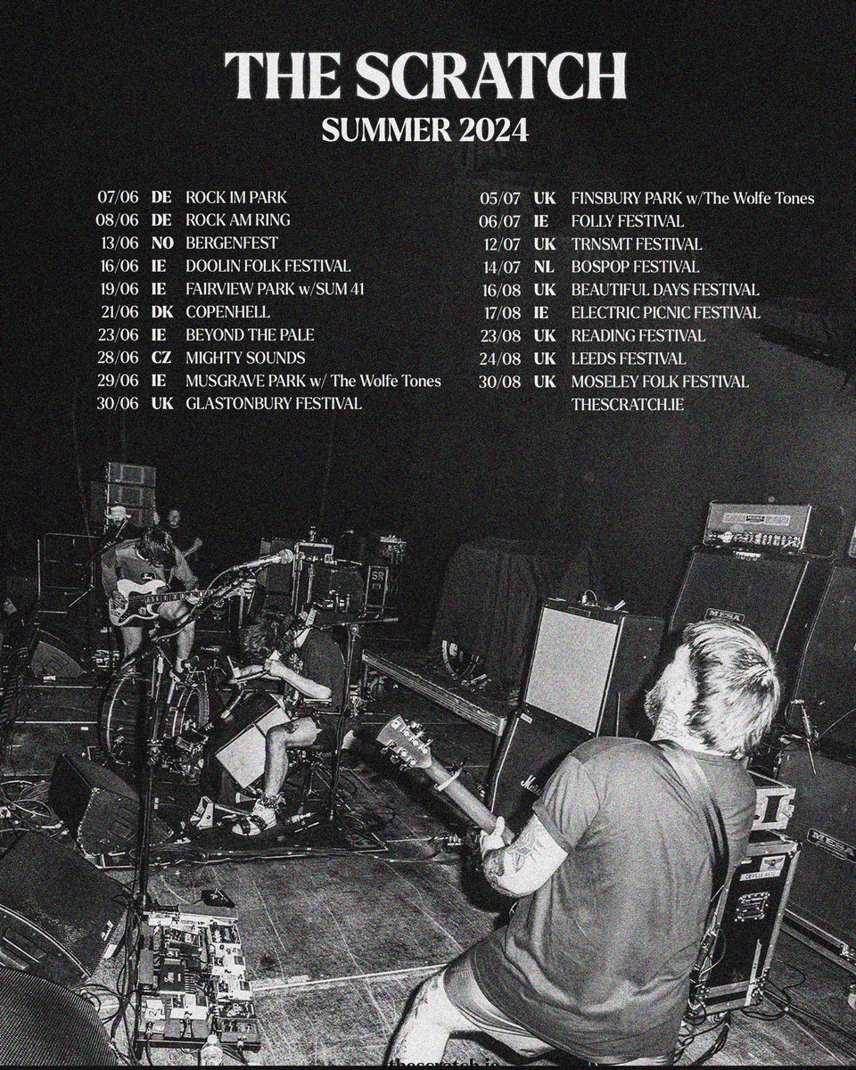 Summer 2024 🌞 More dates to be added see ya somewhere at some point x