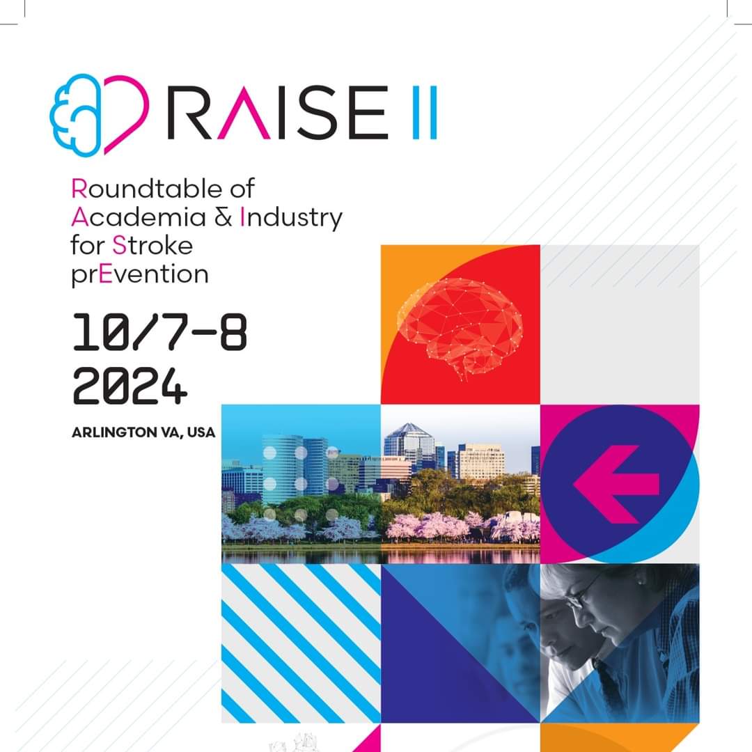 #SaveTheDate & Get Ready for #RAISEII RAISE – Roundtable of Academia & Industry for Stroke prEvention! October 7 - 8, 2024 #Arlington #US Learn more about the event here: raiseconsensus.com or contact pstoeva@kenes.com for further details. #EmpoweringKnowledge✨