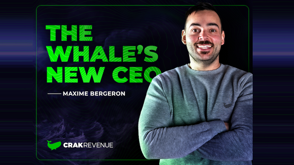 CrakRevenue Taps Maxime Bergeron as New CEO @crakrevenue xbiz.com/news/281416/cr…