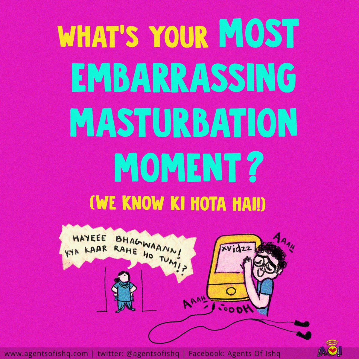 Nobody plans a “dil mai dhak dhak” while going dhak dhak on their ahem ahem. Share your embarrassing moments in the comments (or in our DMs). Sharing is caring, na? 👉👈 #MasturbationMAy