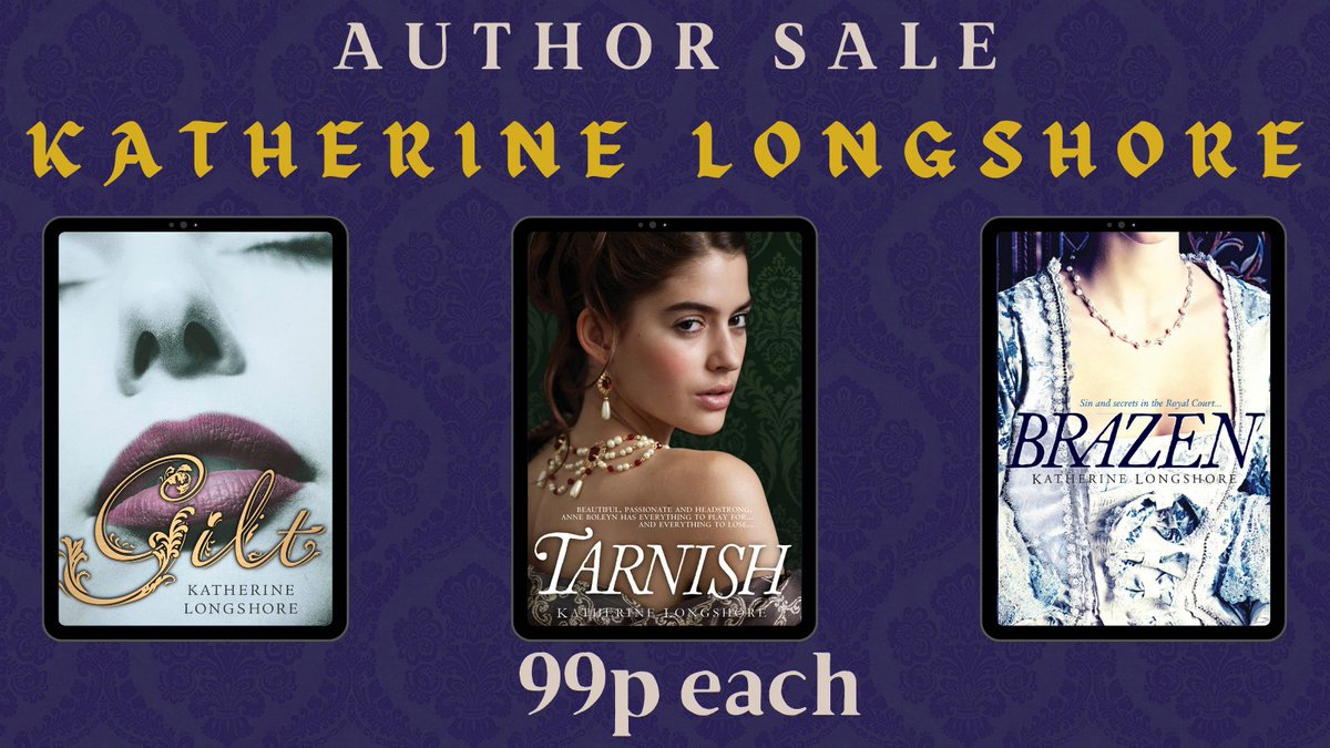 Fall back in time and discover the women of the Tudor Court in this engaging historical fiction series! Read The Royal Circle Trilogy by Katherine Longshore now in our YA Author Sales! Just 99p each! amzn.to/4dcp1lA