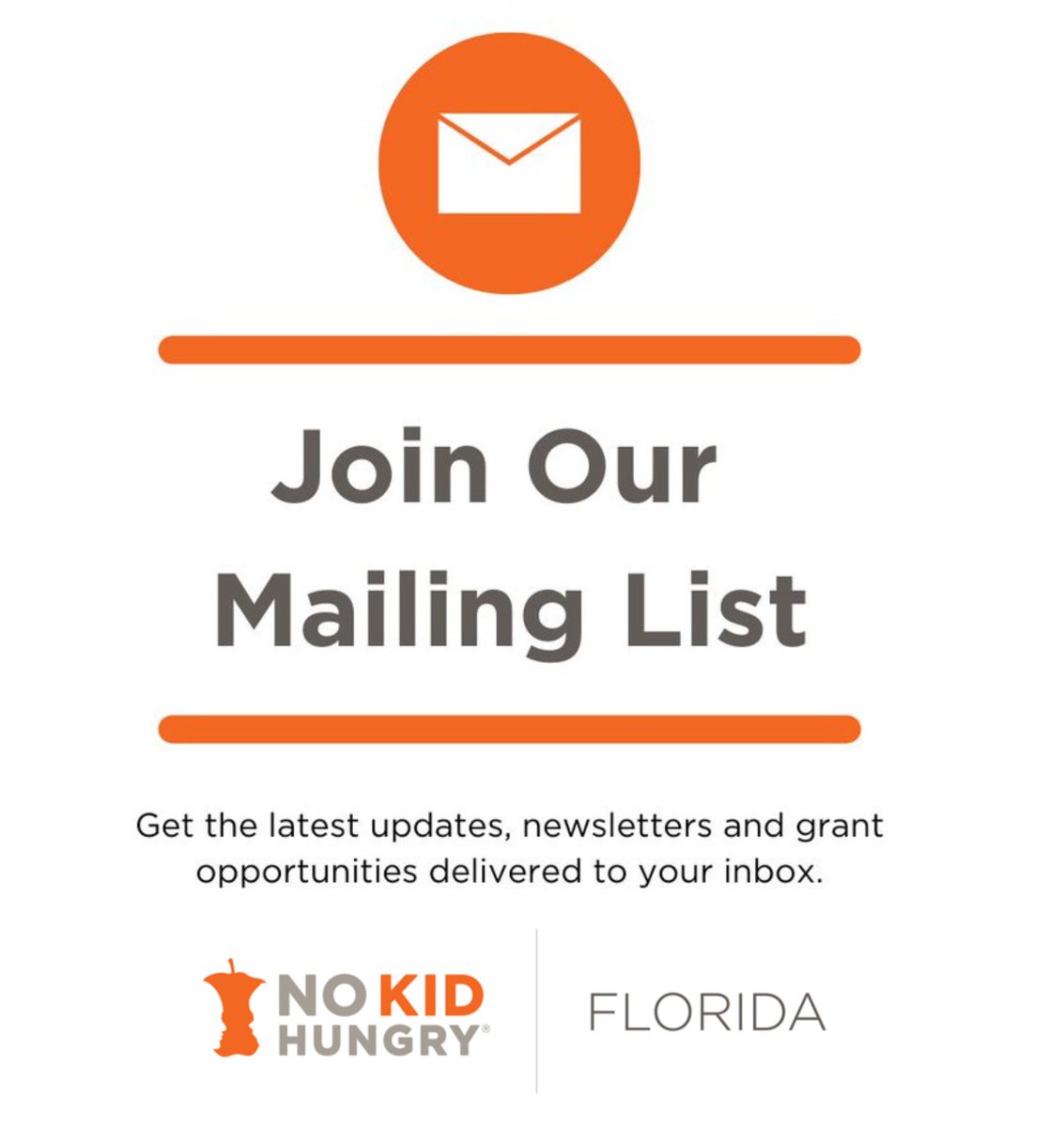 Subscribe to our newsletter and make sure that you don't miss out on any opportunity or update in our fight to make #NoKidHungry a reality! Subscribe here➡️ bit.ly/3jPAekC