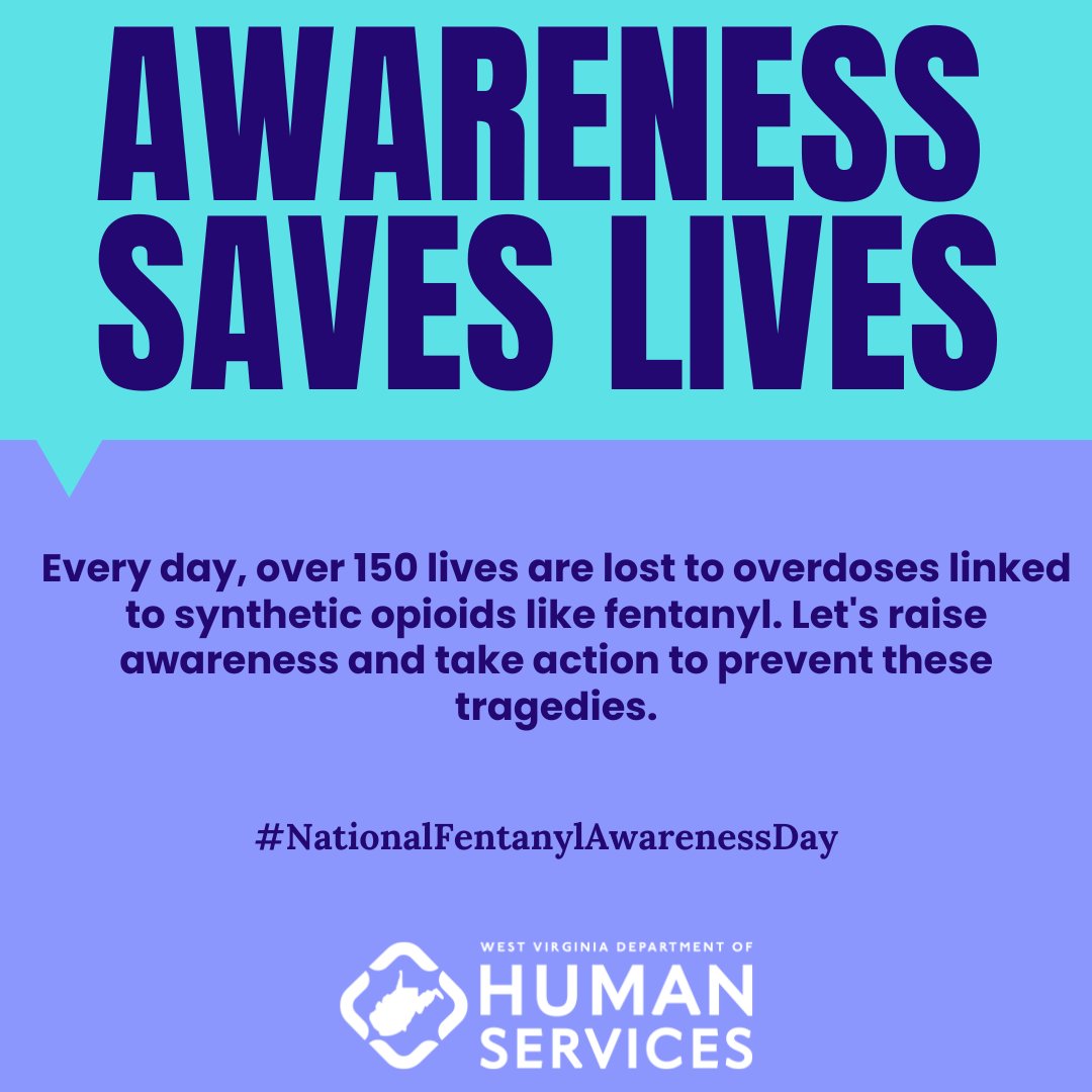 Today is Fentanyl Awareness Day. Let's raise awareness about its dangers and impact on communities. Together, we can educate, prevent, and support those affected. Let's make a difference and save lives. #FentanylAwareness #DrugPrevention