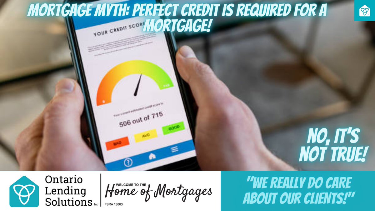 Having good credit helps, but it doesn't have to be perfect. We work with lenders who consider your overall financial picture. Get a free credit check and pre-approval today! #CreditScore #mortgageoptions #mortgage #mortgagebroker #mortgagetips