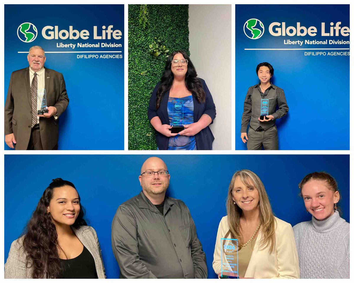1st Quarter’s MVPs deserve a huge round of applause for all their hard work and dedication to their careers and their teams. Way to to everyone! #quarterlymeeting #resultsdriven #MVPs #hardwork #recognition #DiFilippoAgencies #GlobeLifeLifestyle