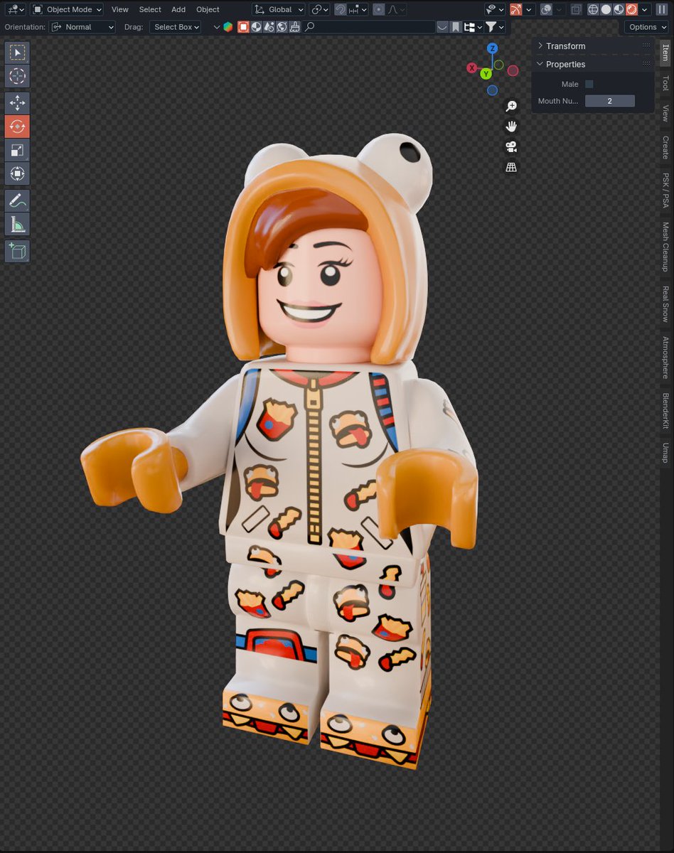hey artists, would you love to get the lego onesie model? Please let me know because I'm thinking about publishing the model :3