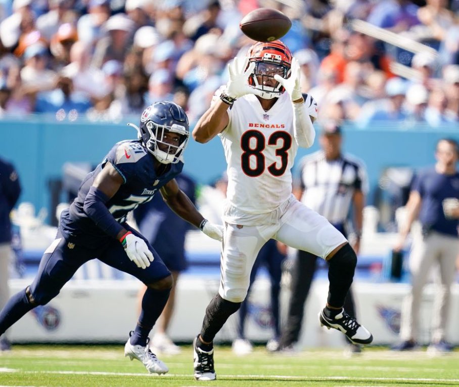 Tyler Boyd is signing with the #Titans, per source, on a one-year deal worth up to $4.5M A reunion with Brian Callahan.