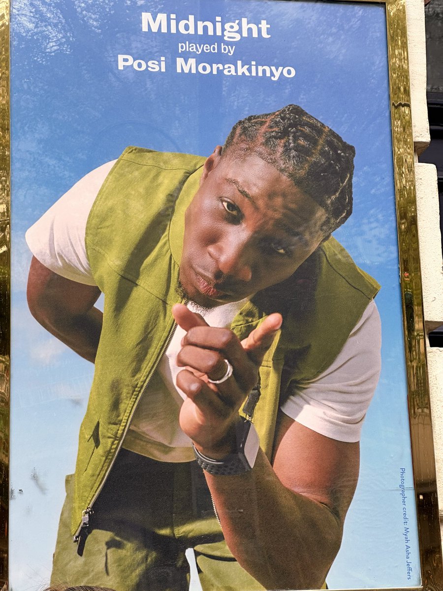 Fantastic to see Posi Morakinyo in action in the West End in #forblackboyswhohaveconsideredsuicidewhenthehuegetstooheavy -a thought provoking emotional rollercoaster of a piece from laughter to tears, confronting head on the pressures young black men face. Posi you were awesome!