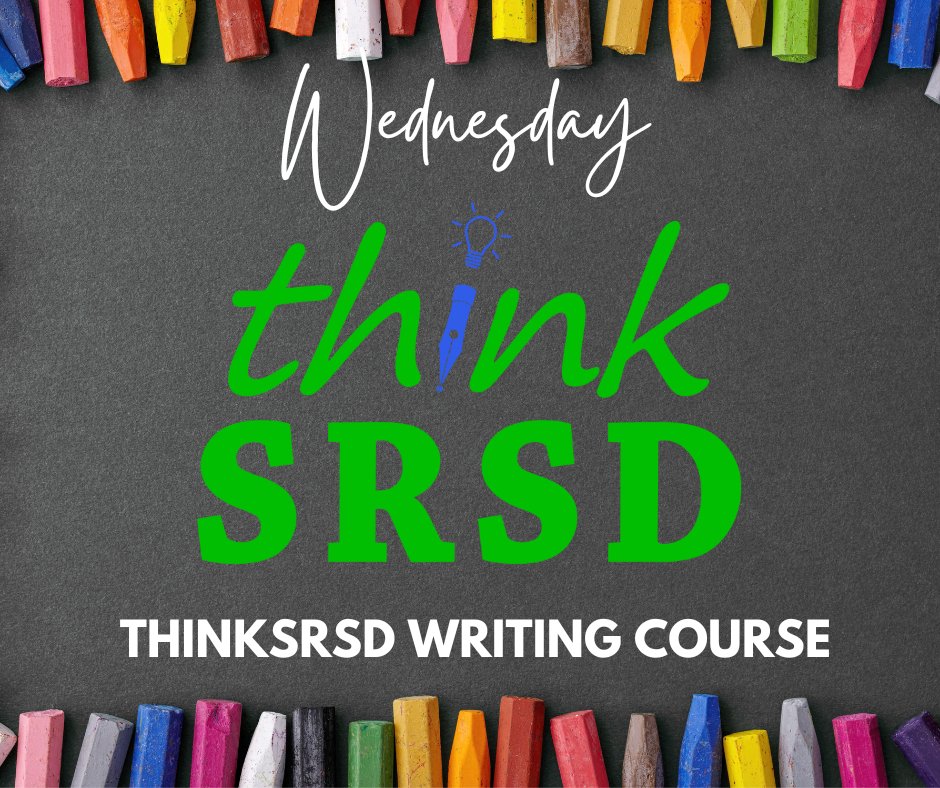 Today's prize is a FREE writing course from thinkSRSD! This training is regularly priced $200 but the knowledge you'll gain is priceless! I have learned SO much & I know you will too! To enter, follow me & @thinkSRSD and retweet this post. Winner announced on May 11th.