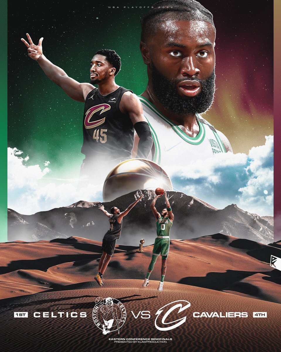 2nd Tour. OKC vs DAL / CEL vs CAVS 🎨
(Conference SemiFinals)

Playoffs 20.24 | artwork-series 

Mes 2 derniers Designs pour ces demi-finale de Conf, les 2 séries débutent cette nuit ! ⚔️

Shai vs Kai / Jay vs Spida🍿