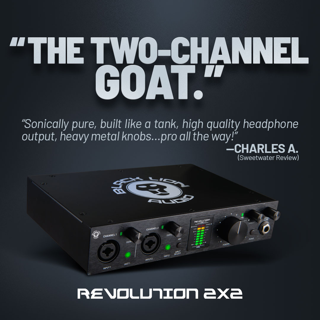 Some fantastic reviews for the Revolution 2x2 popping up over on @sweetwater... check 'em out! 

Read more: bit.ly/4dbpbcA
#audioproduction #musicproduction #recordingstudio