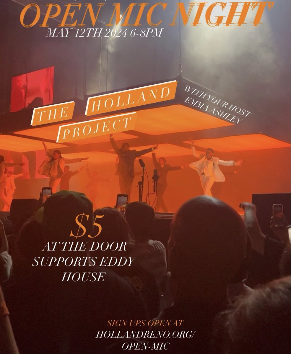 hollandproject's tweet photo. Solo musicians and performers are encouraged to sign up for OPEN MIC NIGHT coming up this Sunday, May 12th at HP! Follow the link for deets and to sign up – https://t.co/BOV7fvk4Nh https://t.co/NPoD24pGjQ