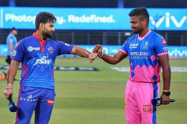 Pick one for playing 11 of the T20 World Cup team . Rishabh Pant or Sanju Samson? #DCvsRR | #RRvsDC