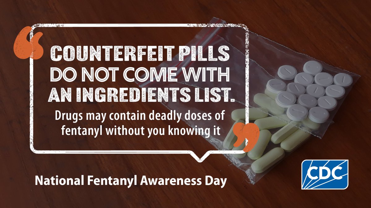 Today is #NationalFentanylAwarenessDay, and FSMB joins @CDCgov in raising awareness of the danger of counterfeit pills. Join us in spreading the word to help save lives. #NationalFentanylAwarenessDay