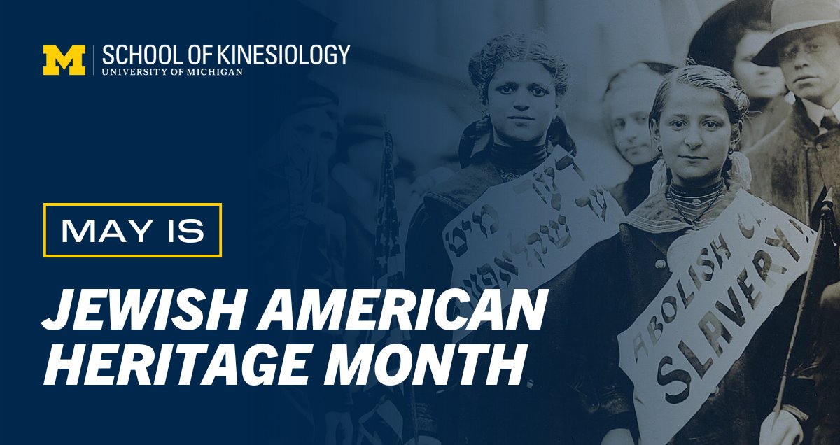 May is Jewish American Heritage Month, to celebrate the important contributions Jewish Americans have made to America since the Jewish arrived in New Amsterdam in 1654. Michigan Hillel myumi.ch/r8wJ7; Chabad House myumi.ch/DrWnj