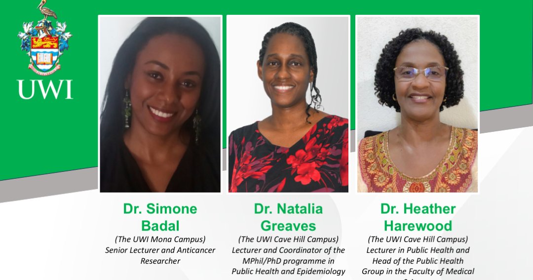 #News Three UWI academics chosen for international programme on breast cancer research. Read full release here: bit.ly/4b75XUe