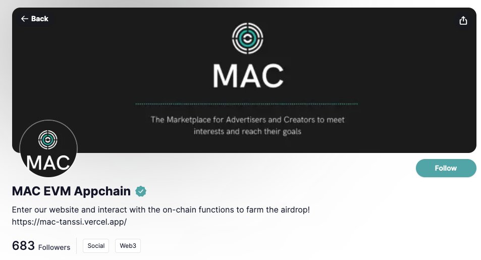 MAC tweet media