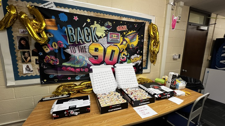 Radical shoutout to all the awesome parents and Hinter Family School Association for hooking us up with a totally tubular lunch and dessert bar for Teacher Appreciation Week! You totally rock our world! #TeacherAppreciationWeek #GSDPride #ThankYou