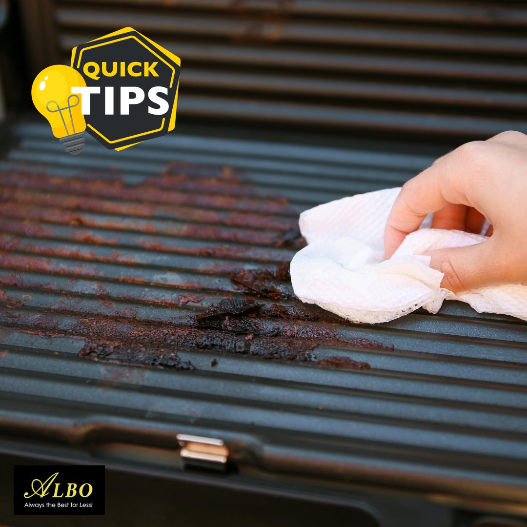 A clean grill is a happy grill! Regular cleaning ensures better tasting meals and a longer-lasting outdoor kitchen. 🍔✨ 

#TipTuesday #GrillMaster #OutdoorKitchen #GrillingSeason #AlboAppliance #NewJersey