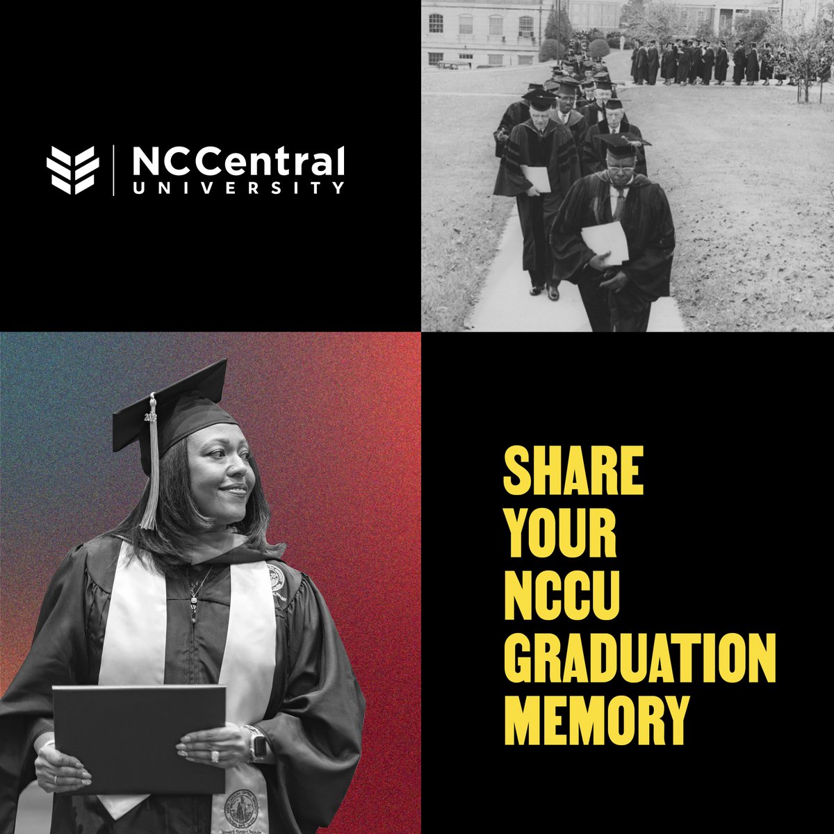 #NCCU24 | Congratulations on a job well done, #ClassOf2024! We want to hear from you. Share your most memorable moment from your big day! | #NCCUAlumni #WherePurposeTakesFlight #EaglePrideAmplified