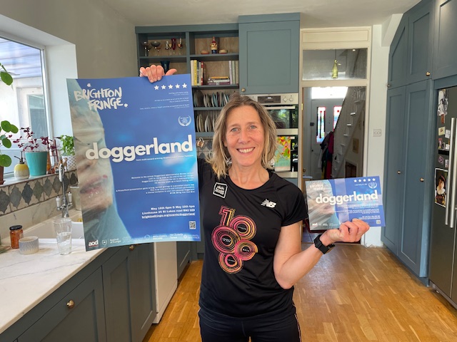 We're delighted that the posters & flyers for @HelenTennison brilliant show Doggerland @brightonfringe @eufestivaluk have arrived! The show has a limited run - 18th & 19th May Book tickets here: brightonfringe.org/events/ doggerland/ #borders #europe #theatre #fringe #findyourfunny