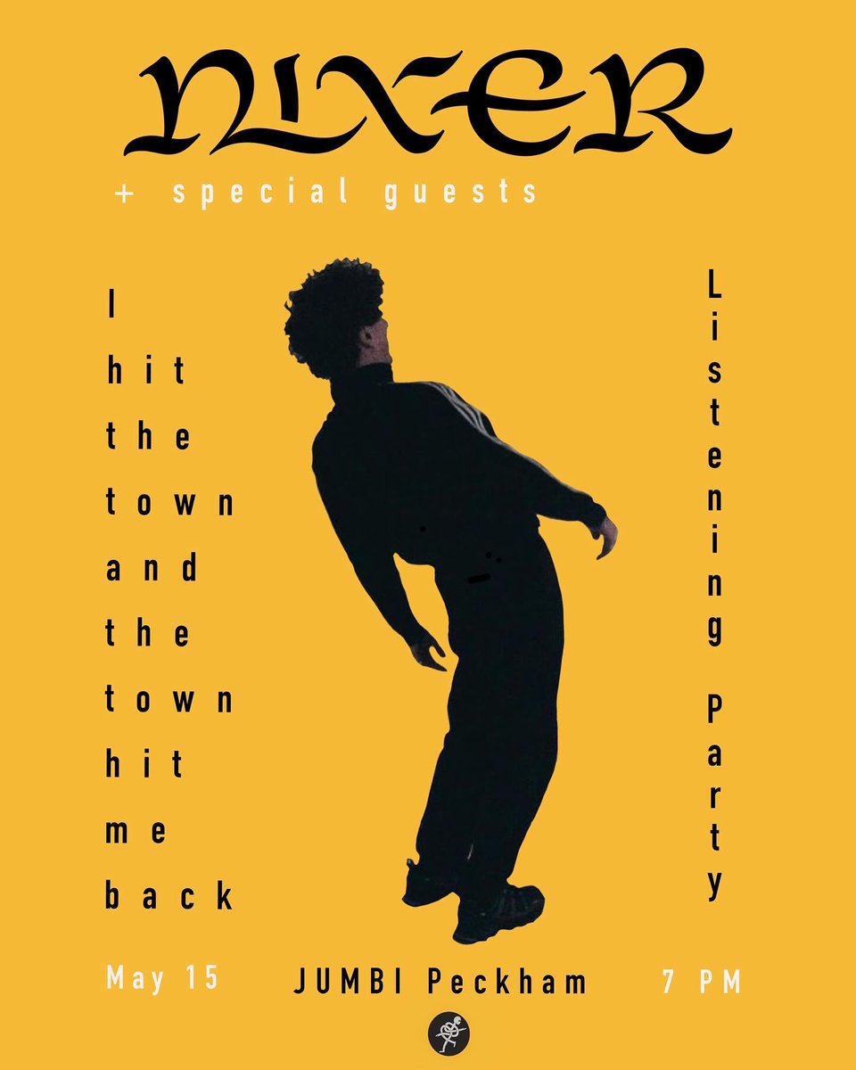 LONDON Tuesday 14 - join us for a live show at @Peckham_Audio Tickets: eventbrite.com/e/nixer-ticket… Wednesday 15 - join us for a night of music, drinks, celebrations, and a listen through of the new record at @JumbiPeckham Very stoked to share the full record with everyone x
