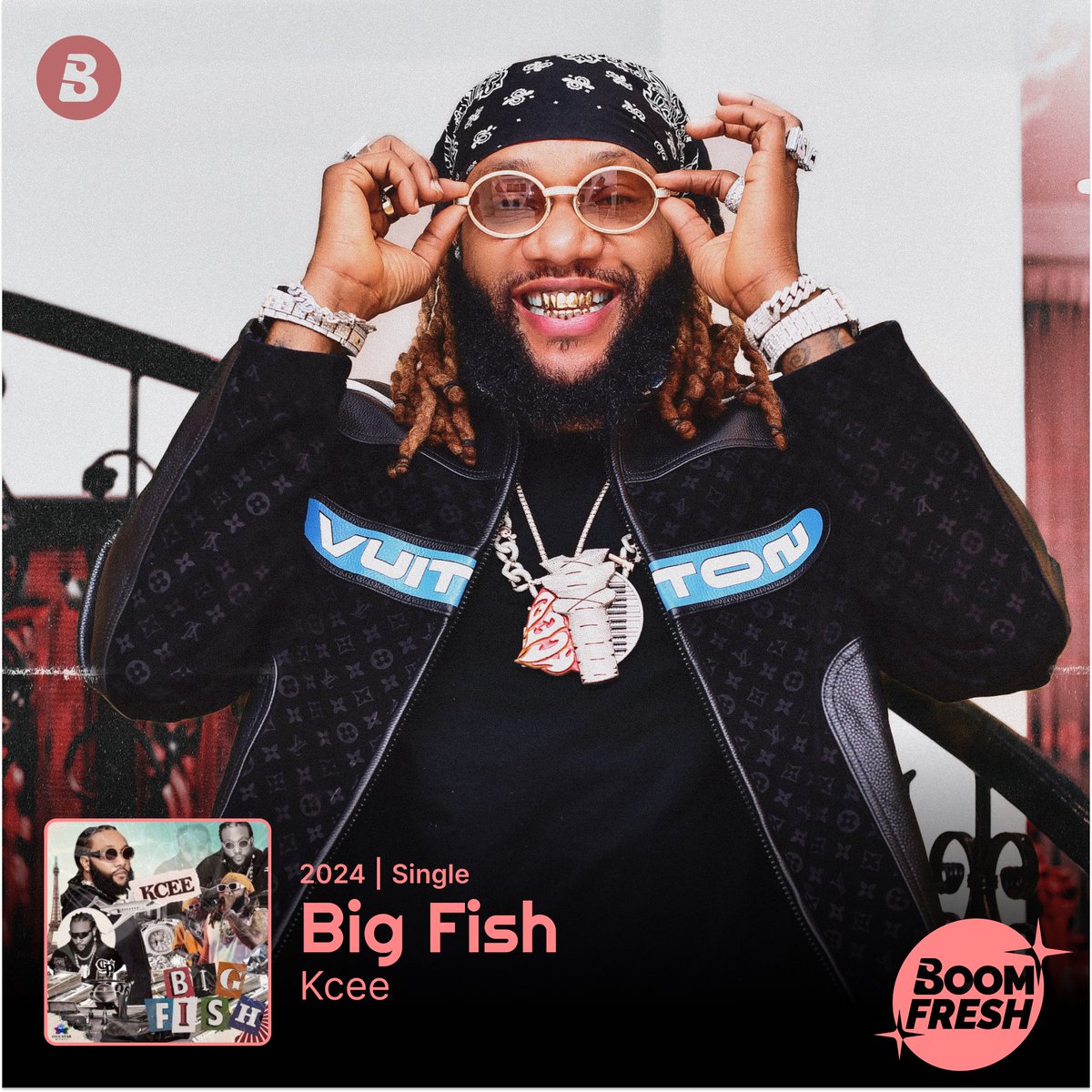 Bad Man @iam_kcee is back with another banger, this one is titled #BigFish! 🌊🚀

Keep jamming this tune on Boomplay. ➡️ Boom.lnk.to/KceeBigFish

#BoomFresh #HomeOfMusic