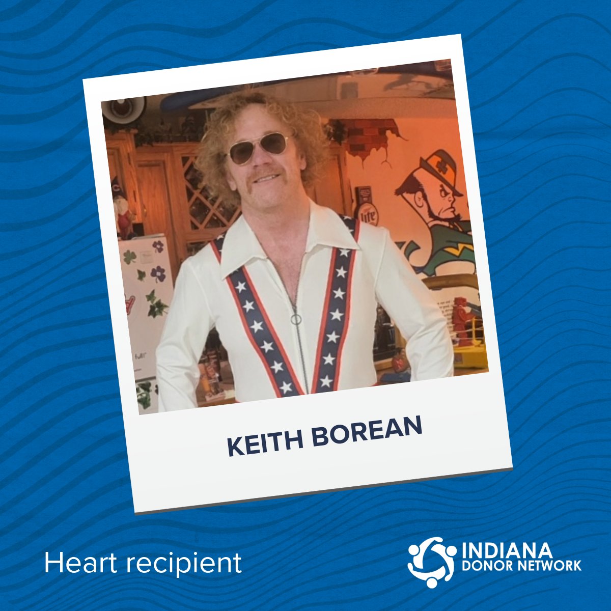 RECIPIENT FEATURE: Meet Keith, an Indiana Donor Network advocate and heart recipient. Be a donor. Save a life. Sign up today at donatelifeindiana.org/show-your-supp….