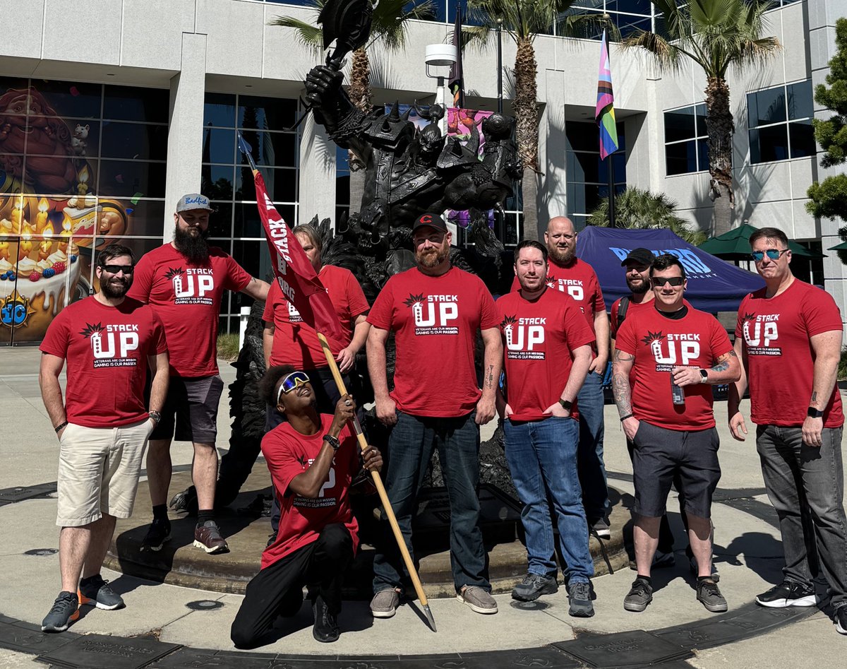 Lok-tar ogar! It begins! 

@StackUpDotOrg tour of @Blizzard_Ent studios in Irvine, California for #MilitaryAppreciationMonth!