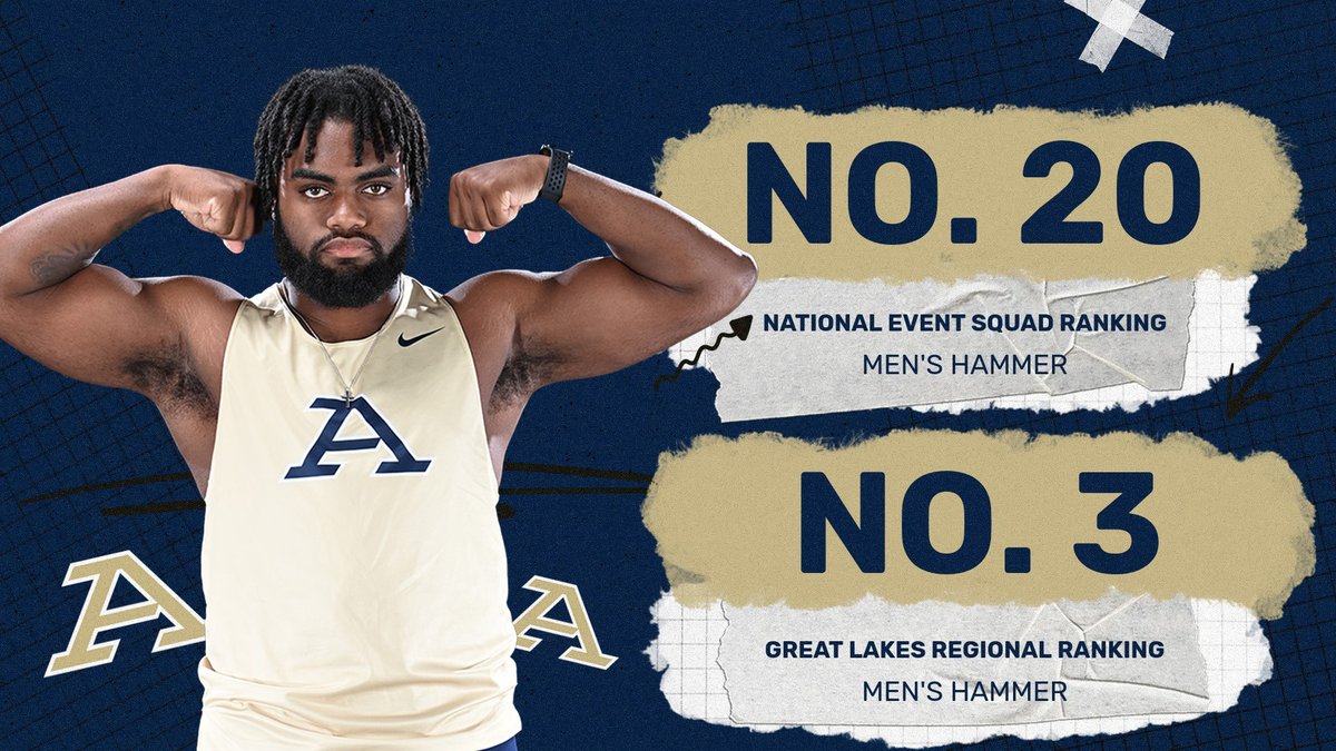 👏 @ZipsTFCC men's hammer squad ranks No. 20 nationally in the latest @USTFCCCA Event Squad rankings. The Zips are also the third-rated unit in the Great Lakes Region! #GoZips | @ZipsTFCC 🦘