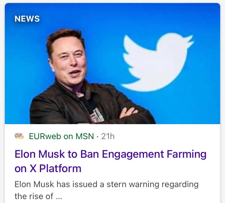 The absolute king of engagement farming. You know that stuff Elon just went on a two day rant about??? ☠️🧐😂😂
