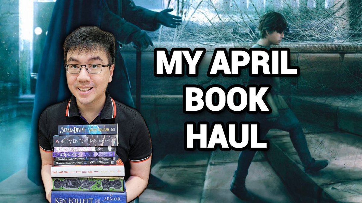 My April book haul video is up. Got a lot of books thanks to TheBreakIns @BunnyMadalyn @lahollandauthor @spaisleyauthor @JWalkerWrites @jennapetts @binding_broken and @izepress @yenpress youtu.be/m3TtRYmAKWw