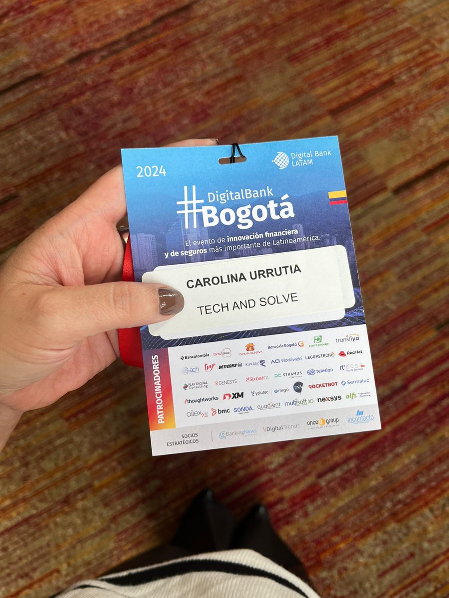 techandsolve's tweet image. @techandsolve  presente en el #DigitalBankBogotá el evento más importante de Latinoamérica de  Banca Digital #FINTECH @DigitalBankLA