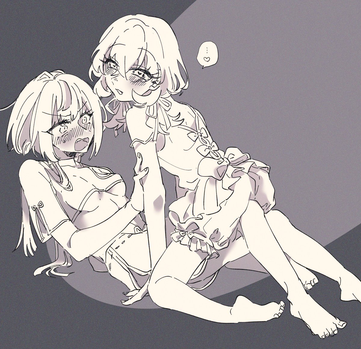 「えすゆめ ※女体化百合 」|夕映☕のイラスト