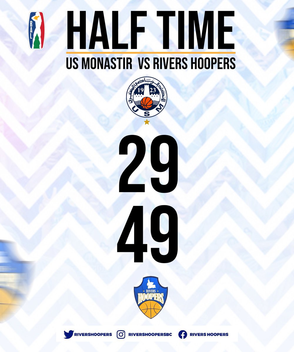 Half time 

Kelvin Amayo is balling hard. He has 20 points and 6 assists while Will Perry 11 points at half time 

#TheBAL 
#BAL4
#TheKingsMen 
#HoopersNation
