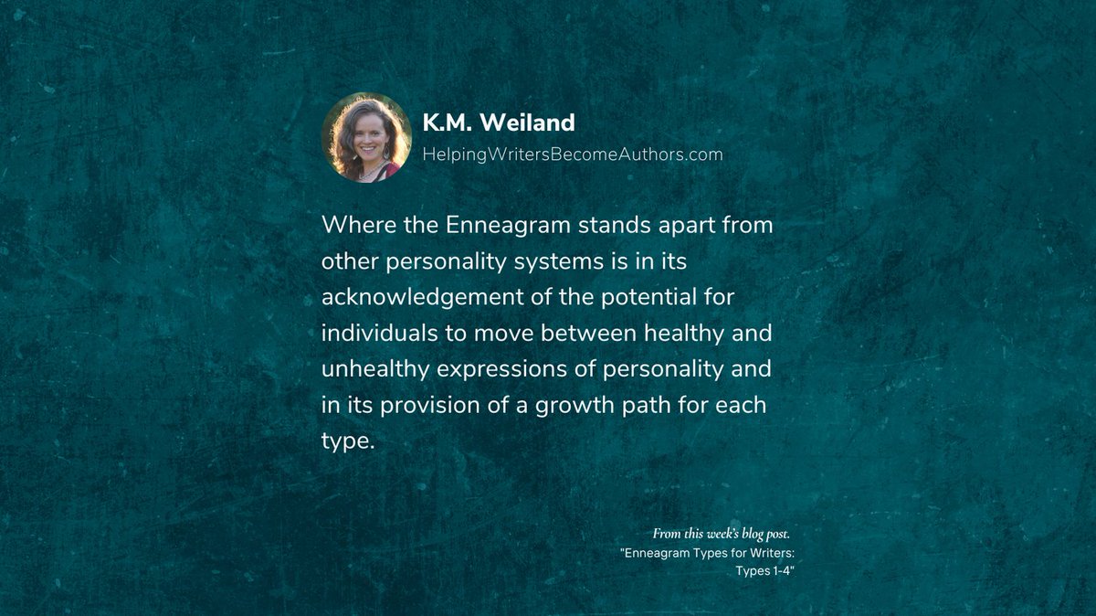 In this week's post/podcast, discover Enneagram types for writers and how they can enhance your understanding of yourself and your craft. Types 1-4 in this article. wp.me/p3QOd2-8TP #AmWriting #WritersLife #Writetip #writer #writerscommunity #writers #writerslife