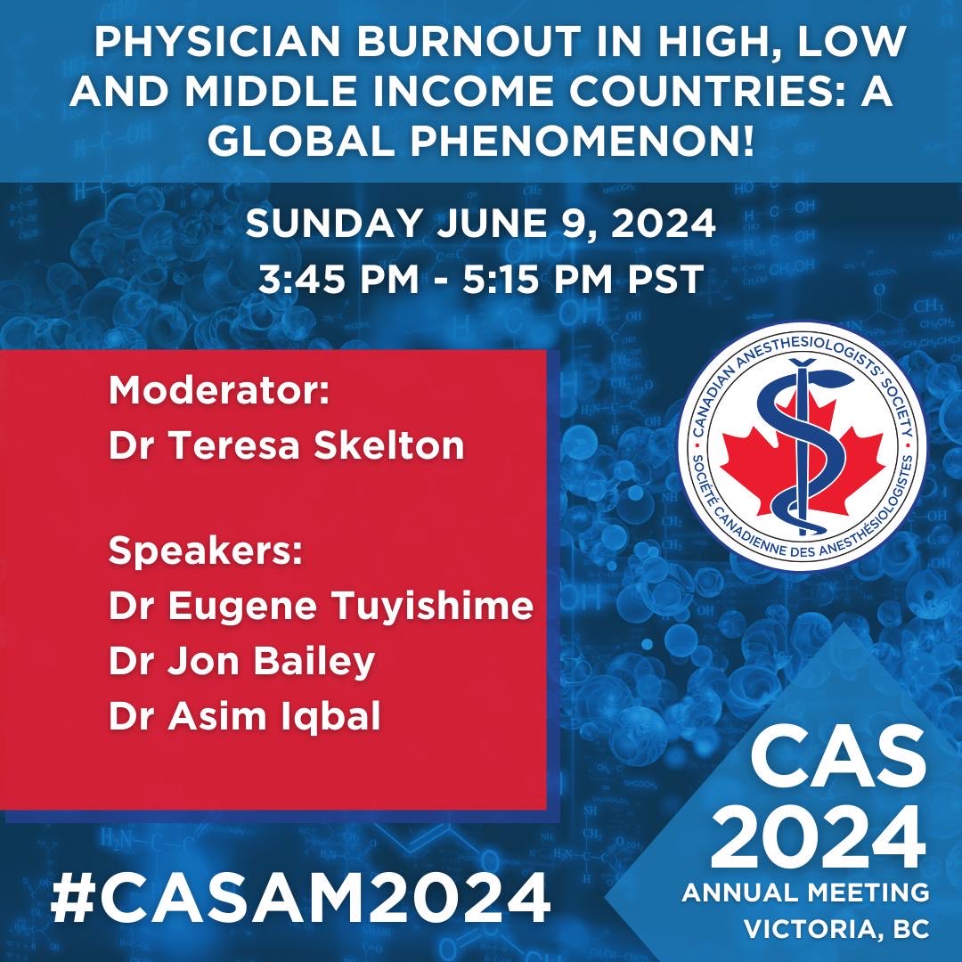 Join our session at the 2024 CAS meeting in Victoria, BC.