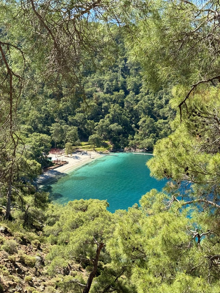 Bugün Fethiye Yarımada’da yaptığım turdan bir manzara.💚