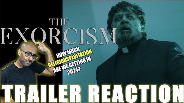 youtu.be/m5_lG3SAgzw 

Will THE EXORCISM Surprise Me as Good Religiousploitation? MOVIE TRAILER REACTION #theexorcism #theexorcismmovie #RussellCrowe #religiousploitation #MovieTrailerReaction #movietrailers2024 #TrailerReaction 🎞️💀😈🎞️