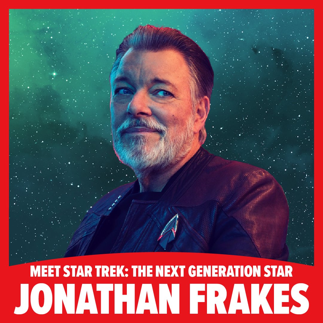Warp into FAN EXPO Canada this August to meet Jonathan Frakes (Will Riker) from Star Trek: The Next Generation. Tickets are on sale now. spr.ly/6016jctbO