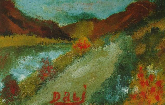Landscape 1916 Get mor Dali 🍒 linktr.ee/dali_artbot