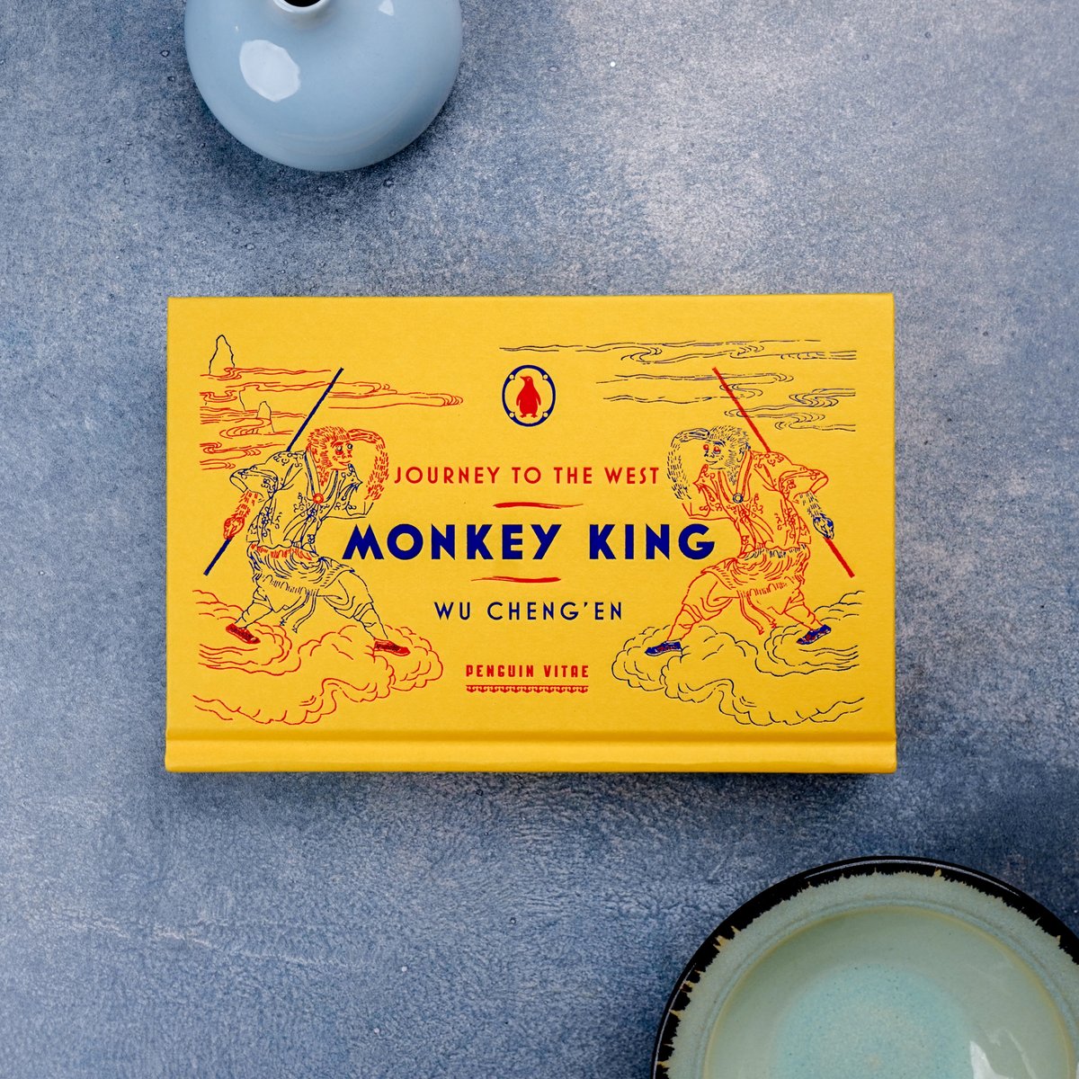 Monkey King fans, rejoice: our acclaimed Julia Lovell translation with an illustrated foreword by @geneluenyang is now part of the Penguin Vitae series! ✨📙 This collectible hardcover edition of one of the greatest fantasy novels of all time is available wherever books are sold!