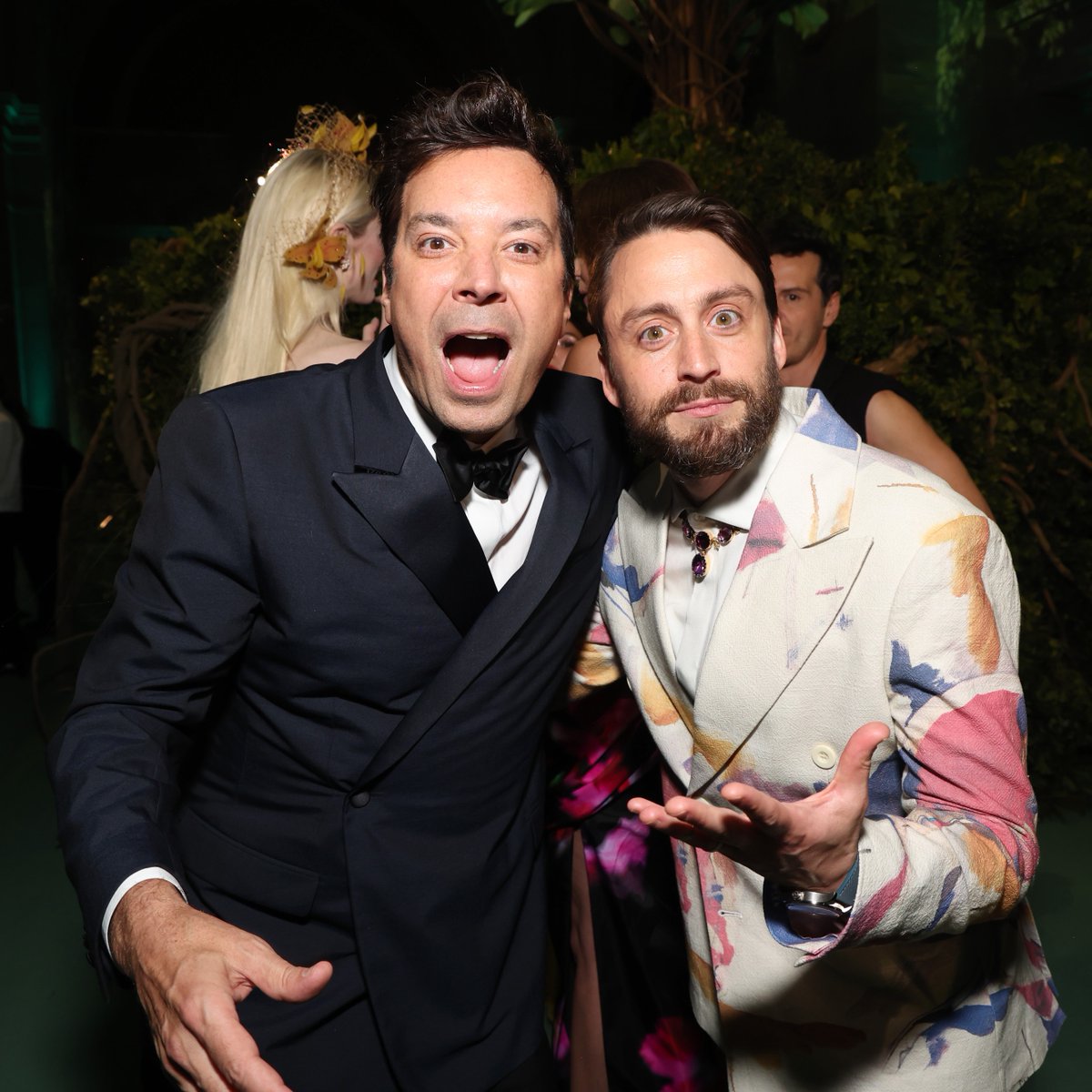 Literally just Kieran Culkin having the time of his life at the #MetGala.