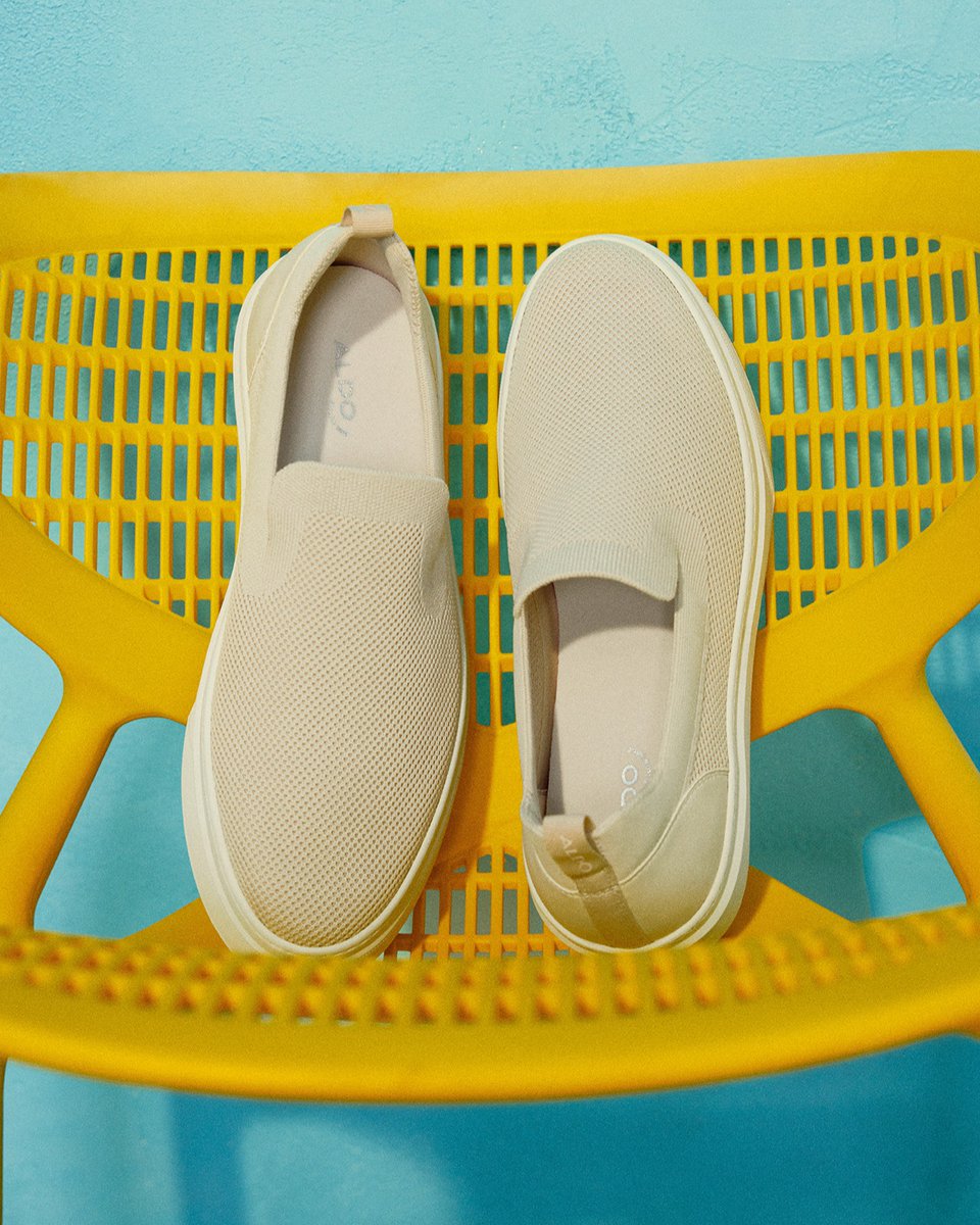 Catch us in Softcourt all summer long. Classic slip-on low tops thoughtfully designed with breathable upper knit and #ALDOPillowWalk comfort technology, you won't want to take them off either: bit.ly/3UmCJec #ALDOShoes