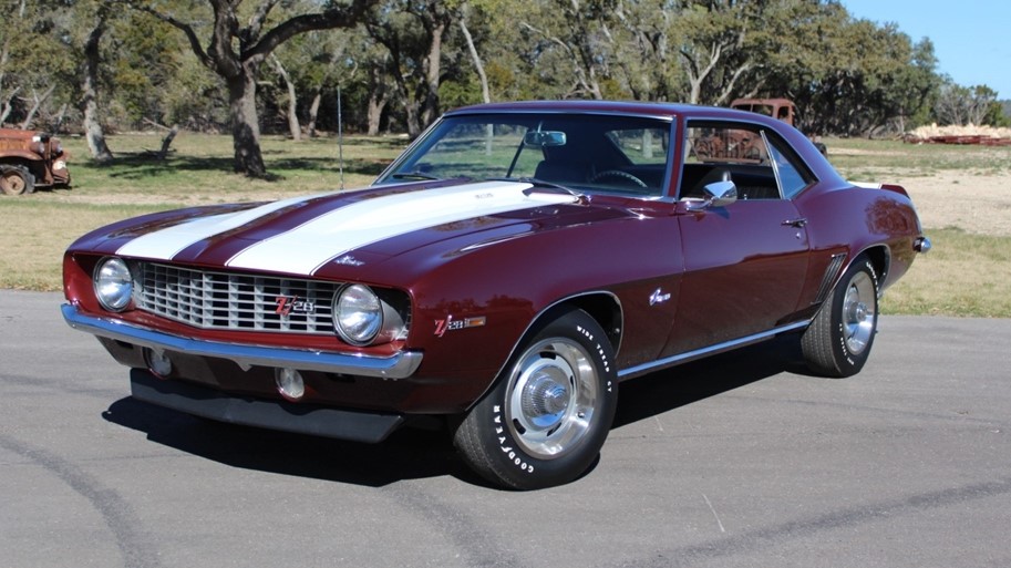 Auction ends Tuesday, May 14th! This restored 1969 Chevrolet Camaro Z/28 is powered by a Turbo-Fire 302ci small-block V8 backed by a Muncie M20 four-speed manual transmission, both of which are original to the vehicle. l8r.it/PhGn