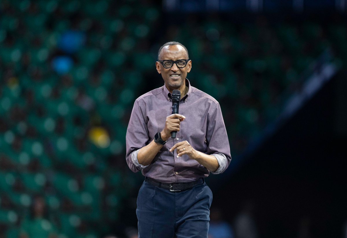 'The God I know gives you what You Worked for.' President @PaulKagame
