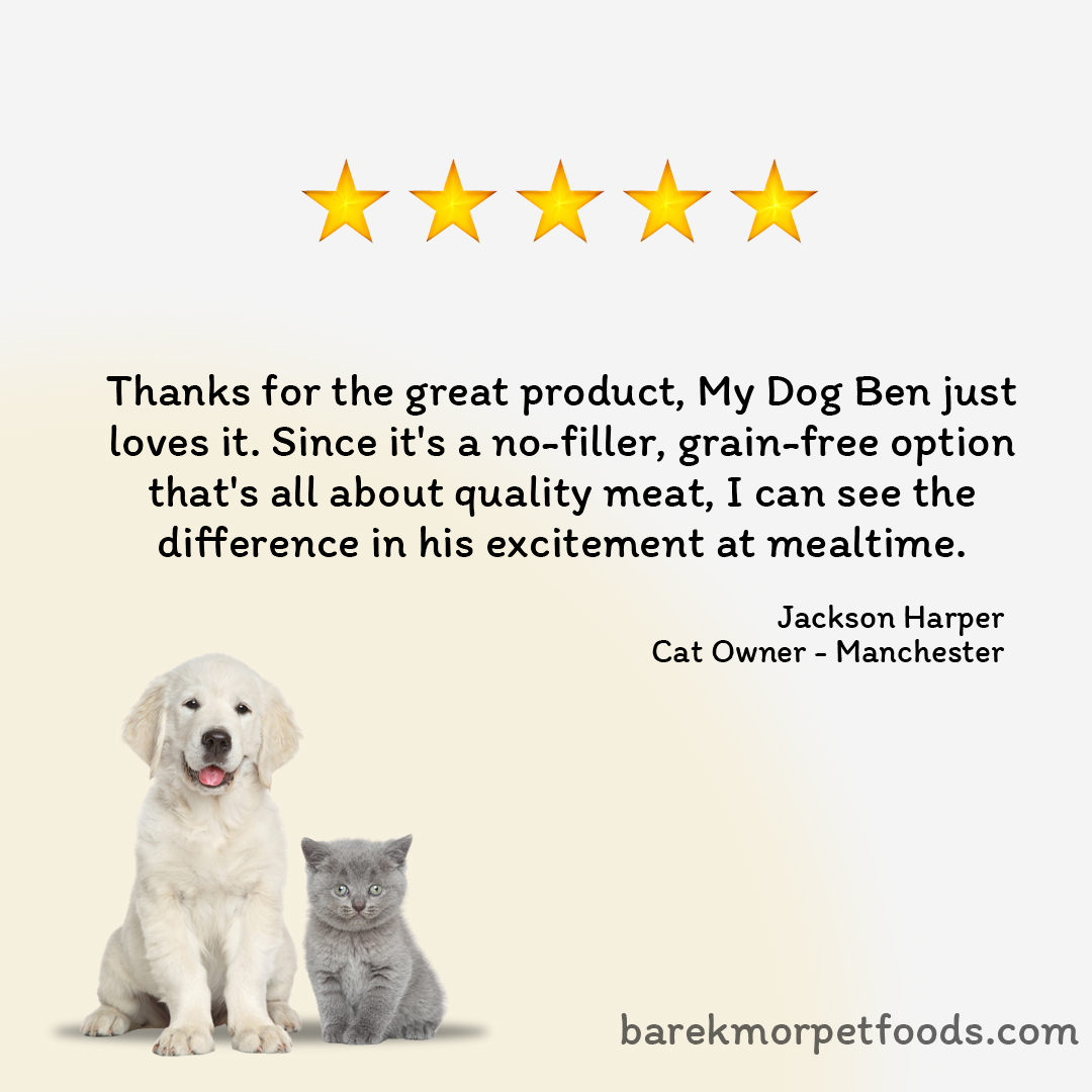 Check out our website for a variety of pet food recipes designed to keep your furry friend happy and healthy! Explore now!⁠
⁠
🌐 l8r.it/qxQ8⁠

⁠#barekmorpetfoods #PetParents #dognutrition#catfood #dogfood #cats #cat #petshop #petfood