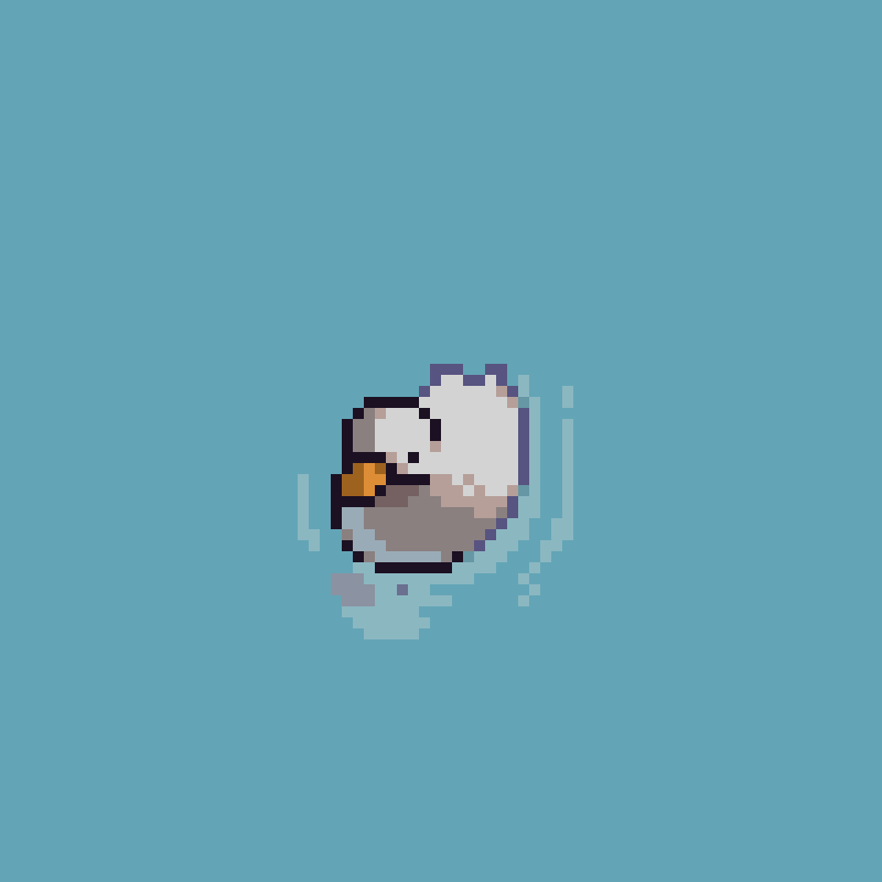 Pixel_Pit's tweet image. This duck is so chill