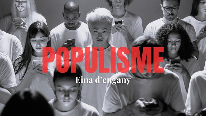 📢 #Populisme. Eina d'engany, nova exposició virtual de CRAI @BibDret. 🗣️ La mostra pretén contribuir a comprendre millor el fenomen dels moviments populistes en la política contemporània. ✍️ Amb textos de #PDI de @CPoliticaUB, @Dret_UB i @FIMA_UB. 🔗 ja.cat/1zPM3